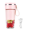 smoothGo Portable Blender – USB Rechargeable Mini Blender for Smoothies on the Go (Pink)