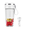 smoothGo Portable Blender – USB Rechargeable Mini Blender for Smoothies on the Go (White)